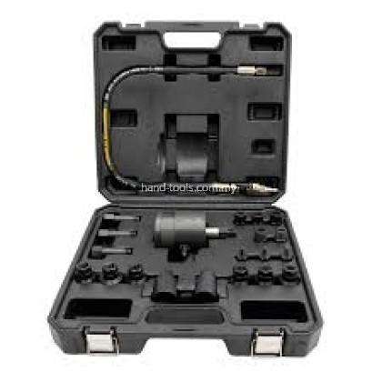 Pneumatic Injector Puller | 22pc Accessories | Diesel | Japanese & European | Free: Spring Coil Hose